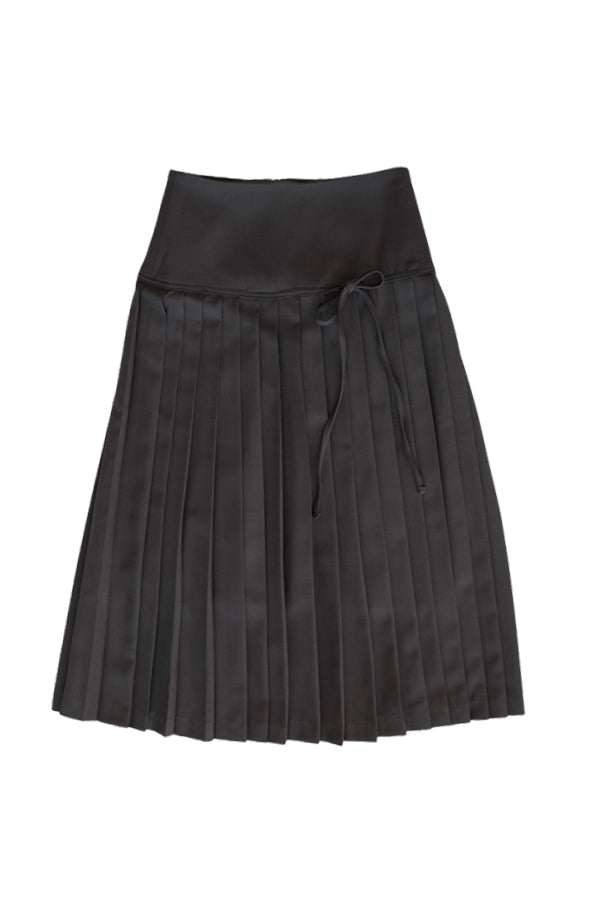 Ribbon Pleats Skirt