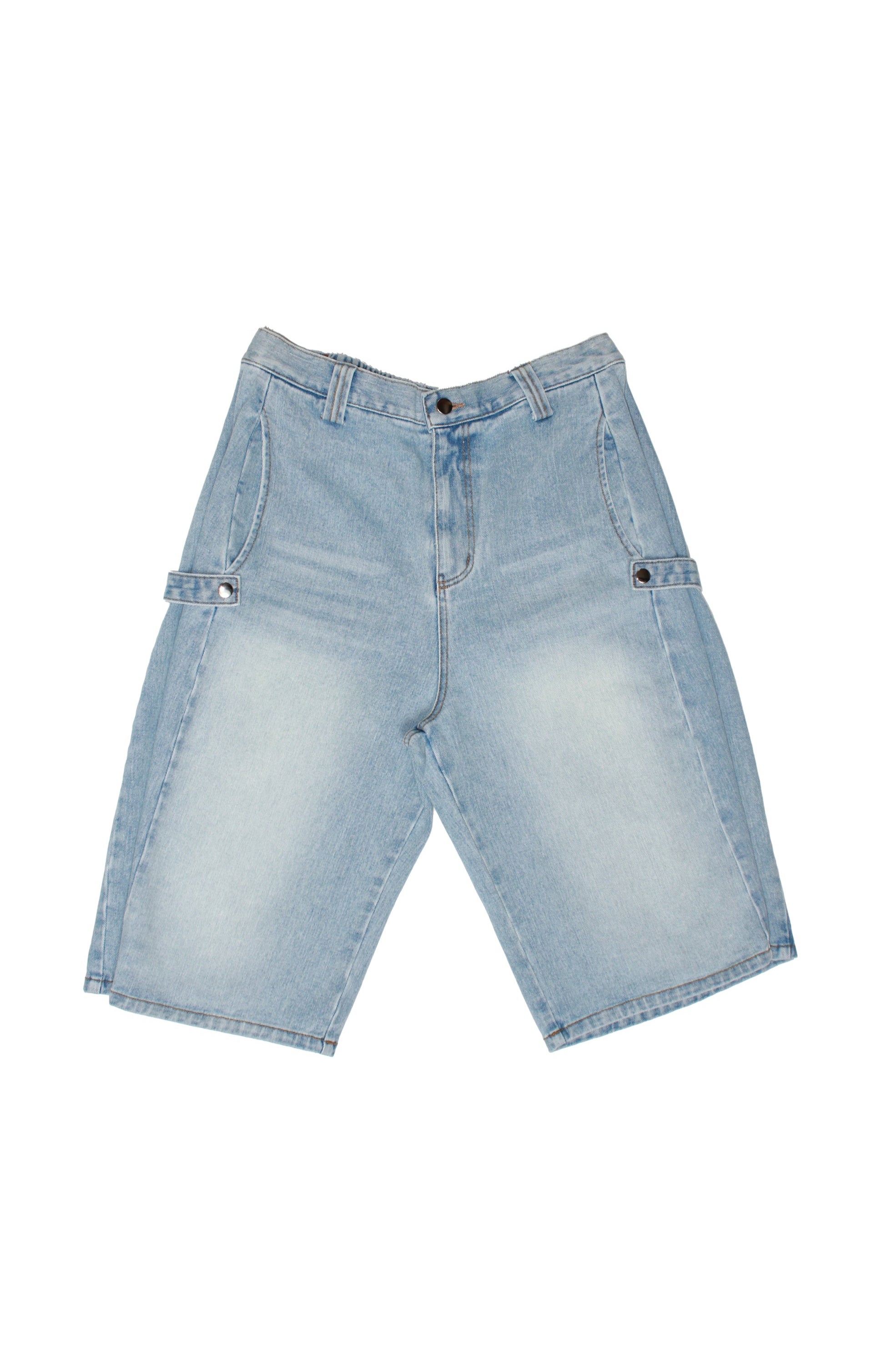 Side Snap Button Bermuda Shorts – Jowa.shop