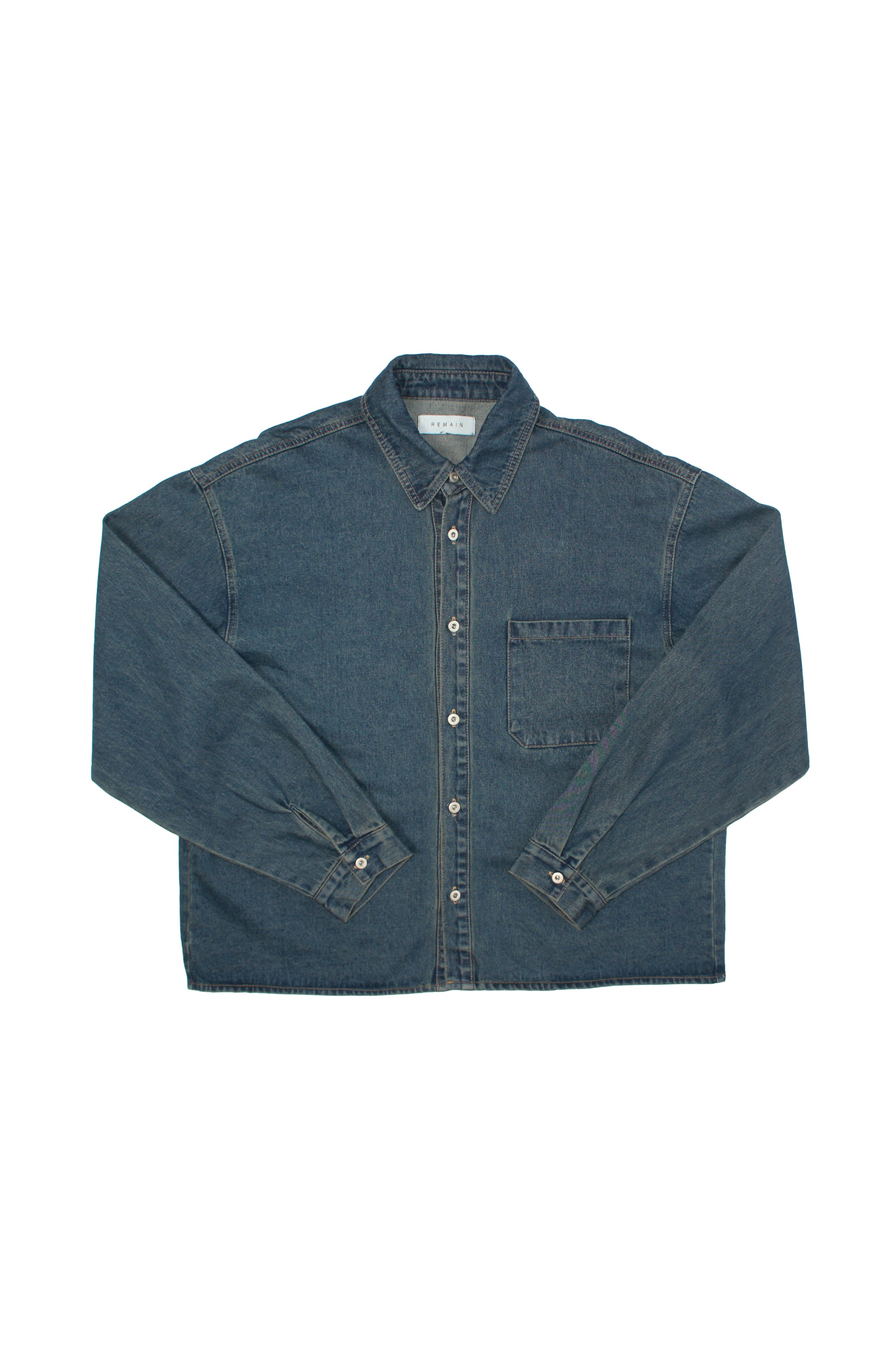 A PRESSE　Washed Denim Shirts サイズ2 A.PRESSE Washed Denim Shirt – unexpected store