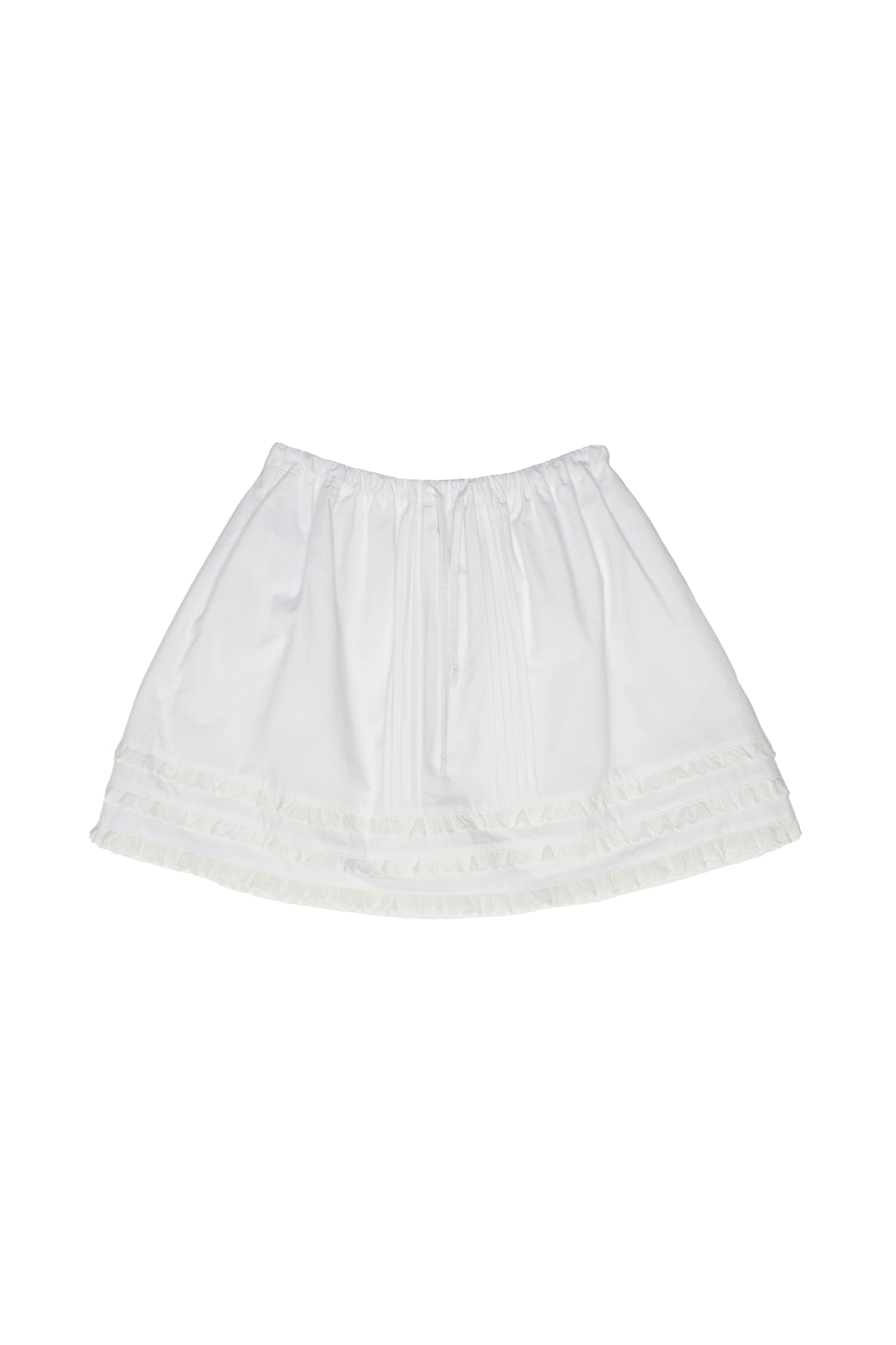 Heaven Frill Mini Skirt in White – Jowa.shop