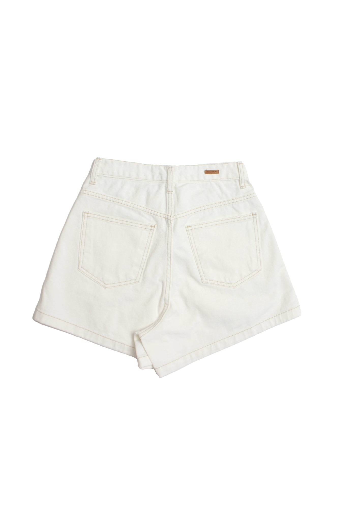 Roe Denim Shorts in White