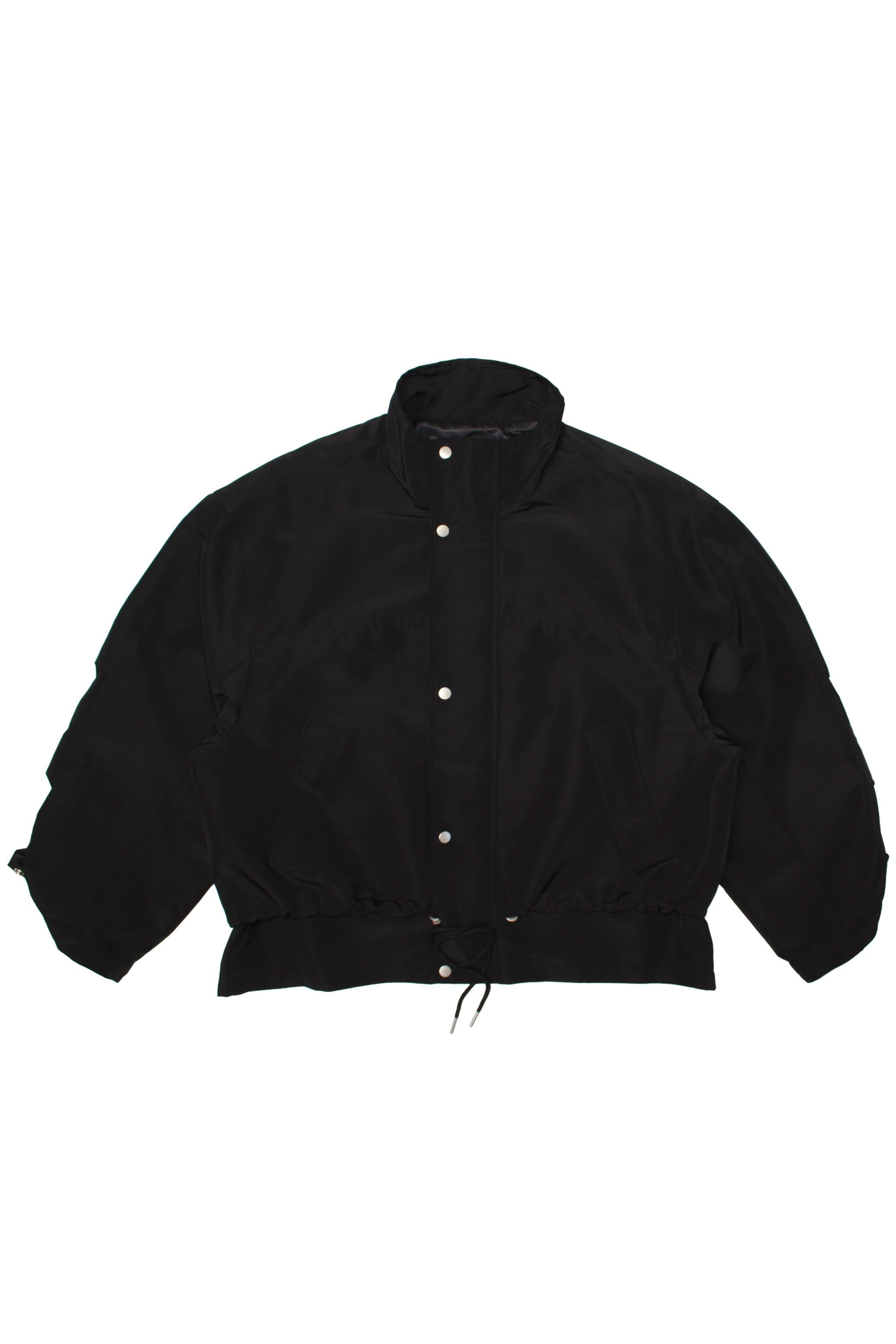 Shell High-neck Jacket in Black – Jowa.shop
