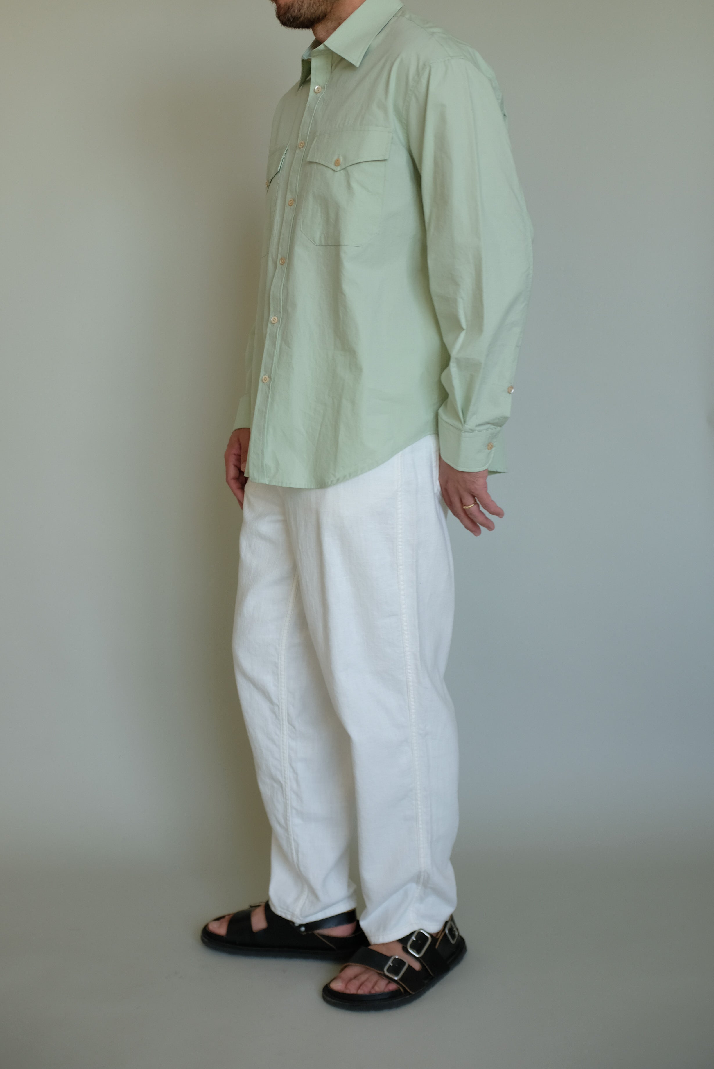 Taly Pocket Shirt in Mint