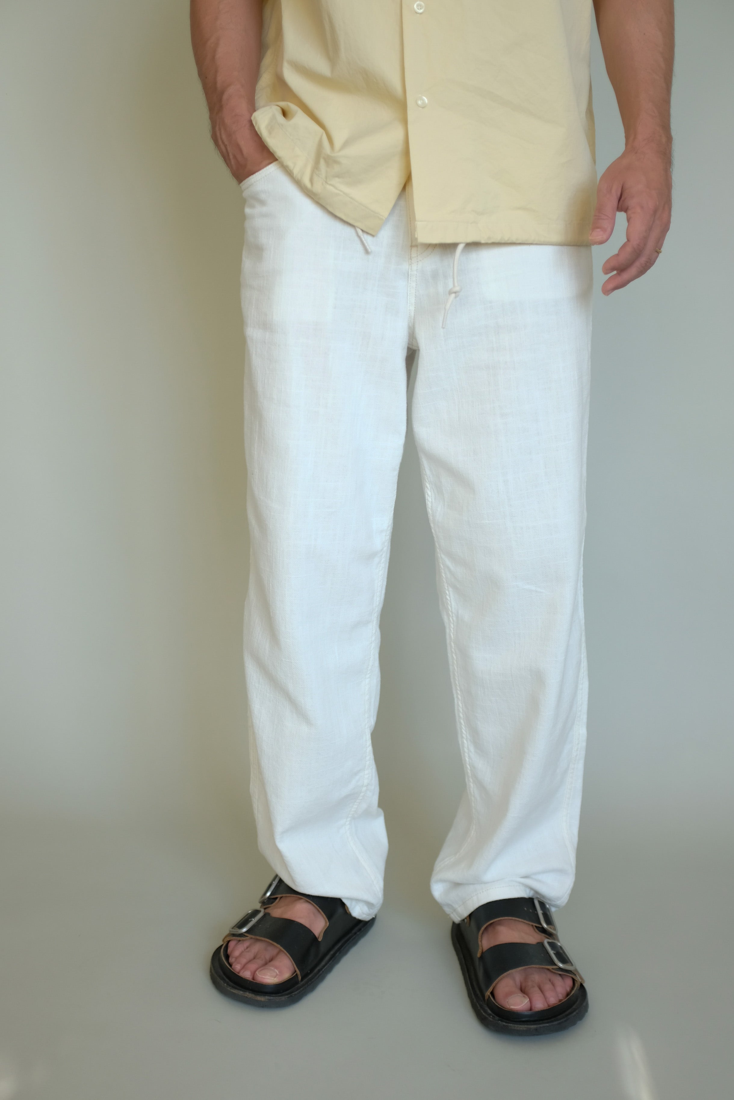 Redone Linen-like Cotton Pants