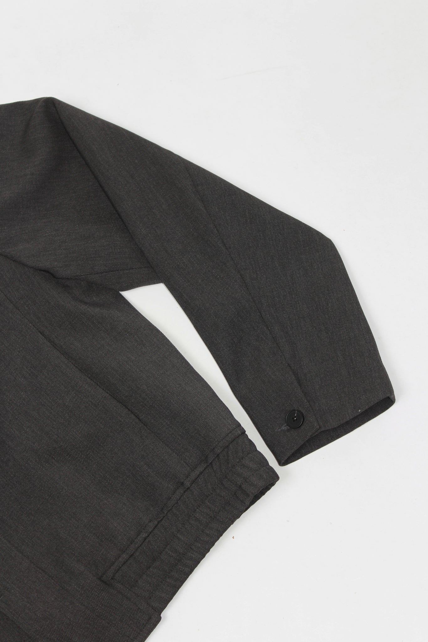 Eden Crop Blazer in Charcoal