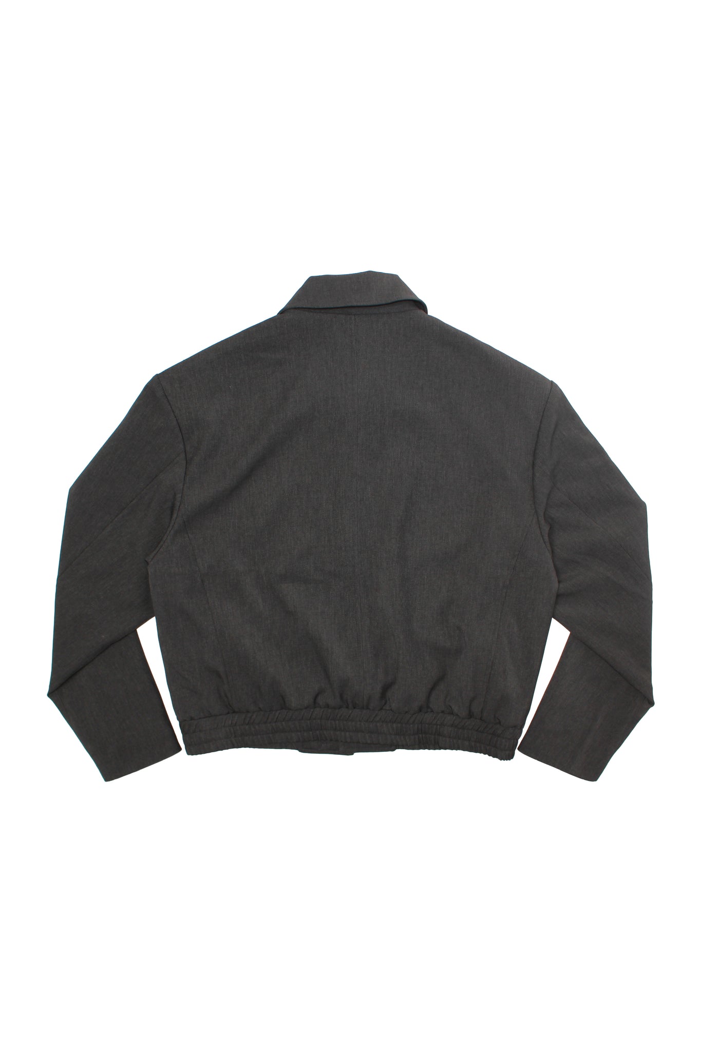 Eden Crop Blazer in Charcoal