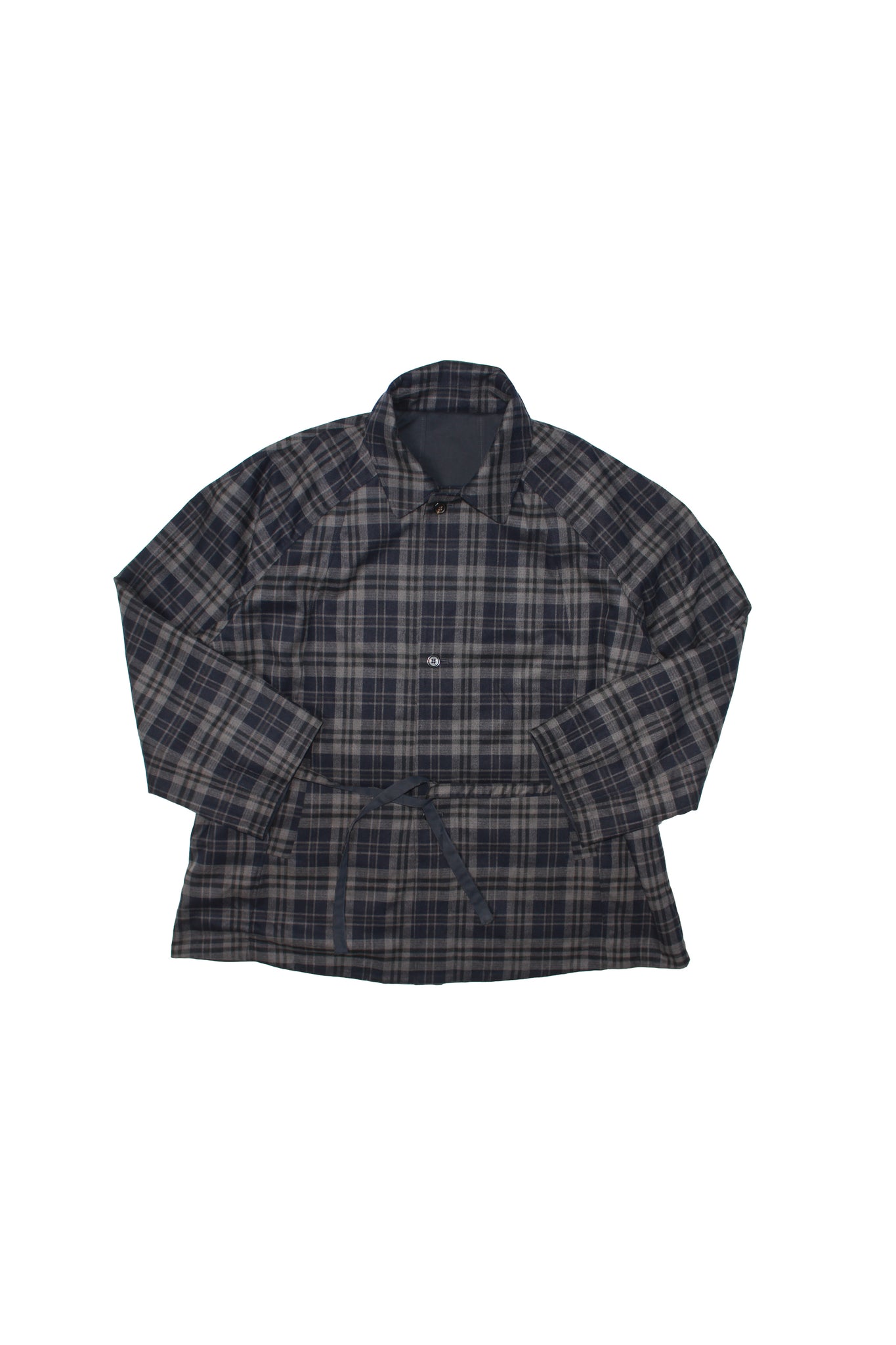 Reversible Half Jacket in Navy