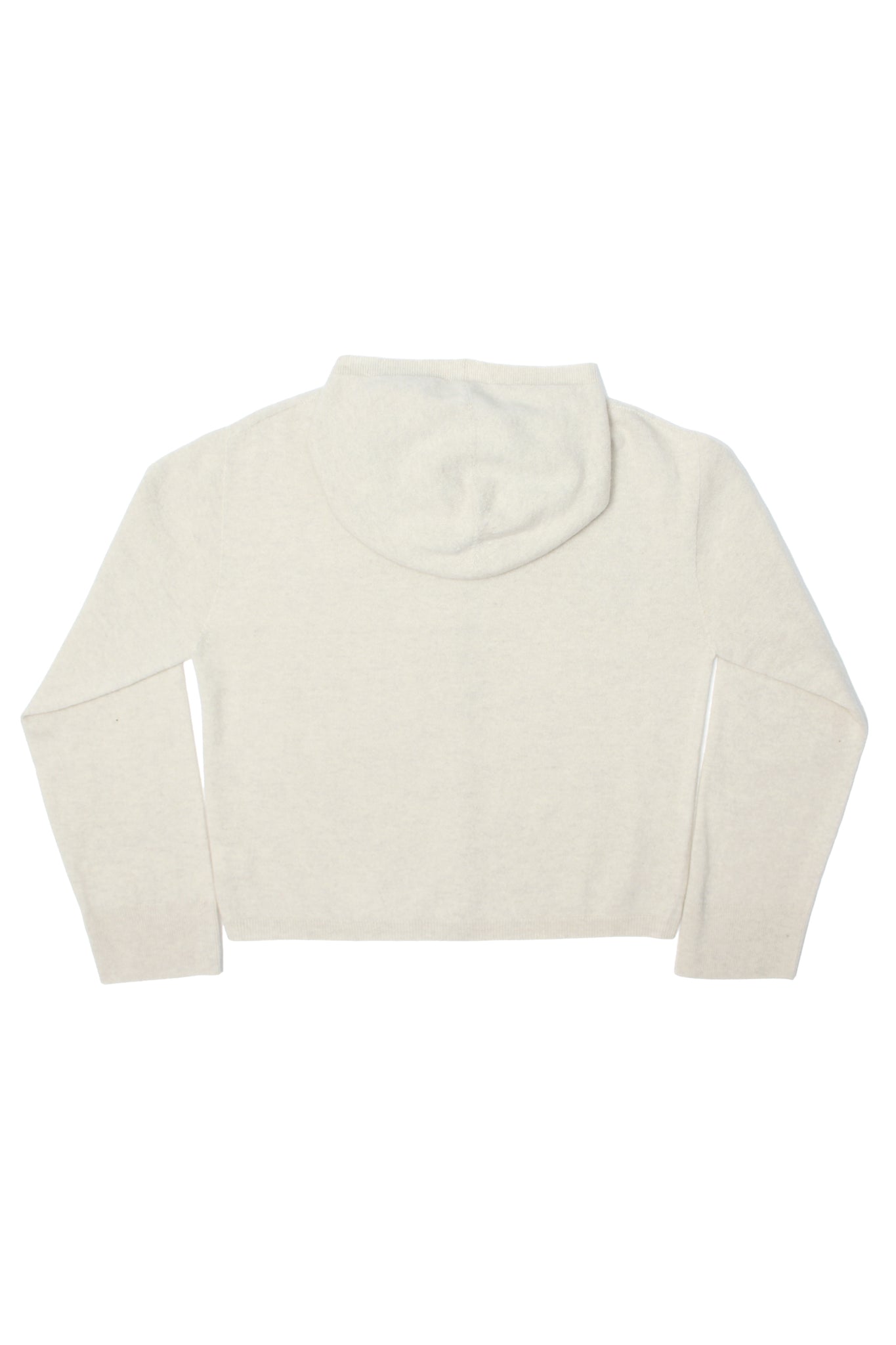 Whole Garment Hooded Cardigan in Oatmeal