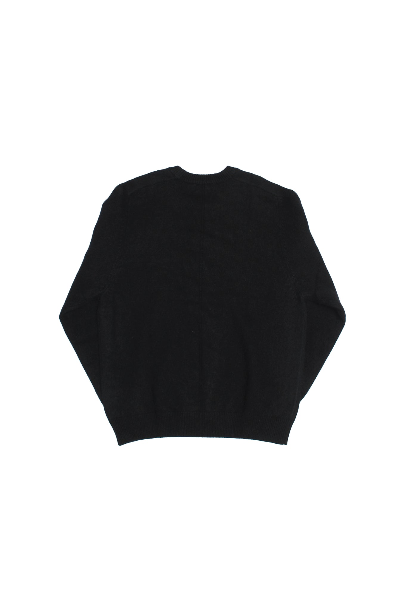 Raccoon Crewneck Sweater in Black