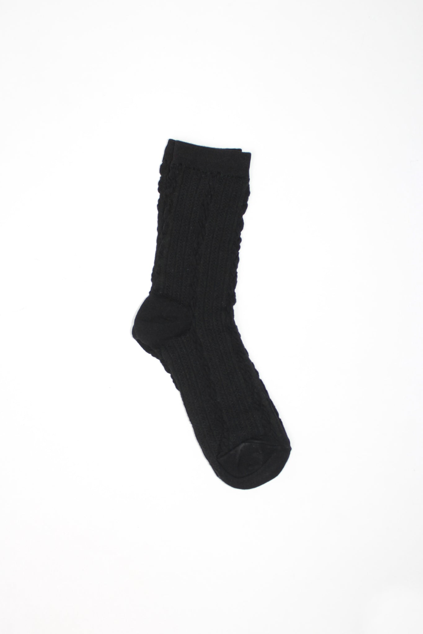 Cable Knit Socks (3 Colors)