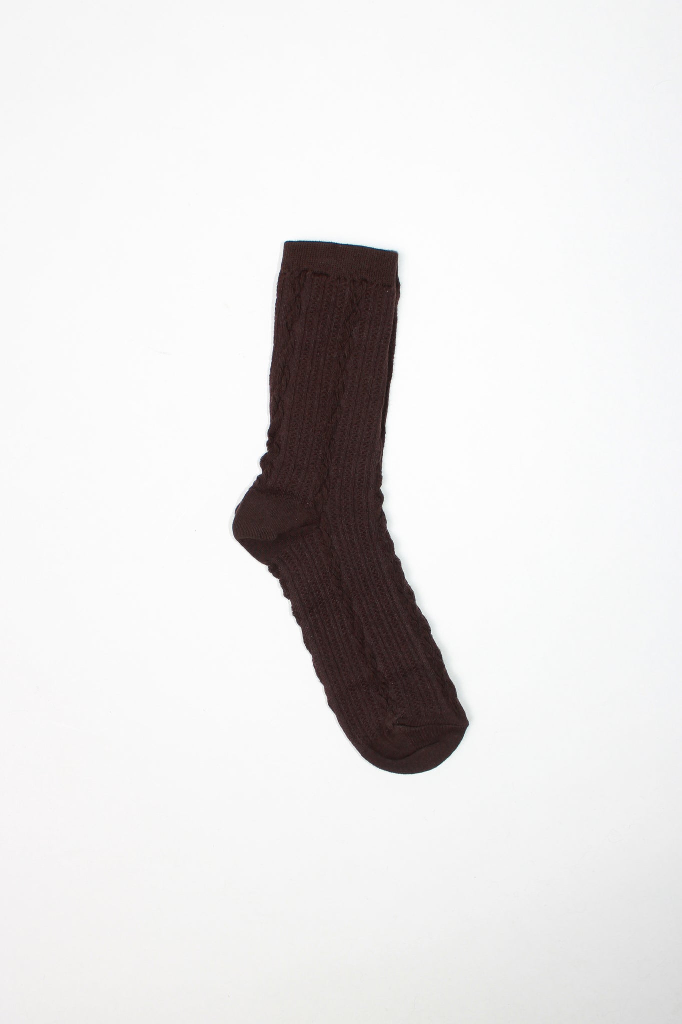 Cable Knit Socks (3 Colors)