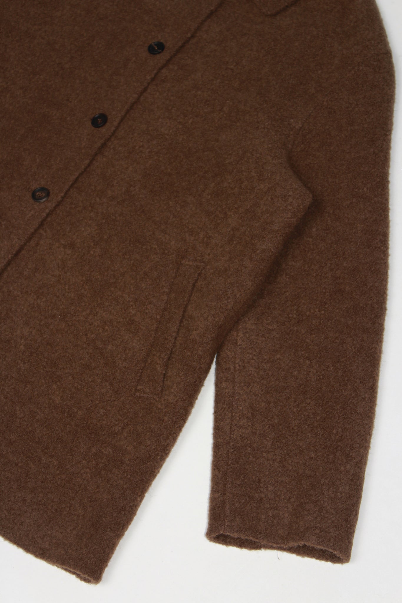 Ourin Alpaca Half Coat