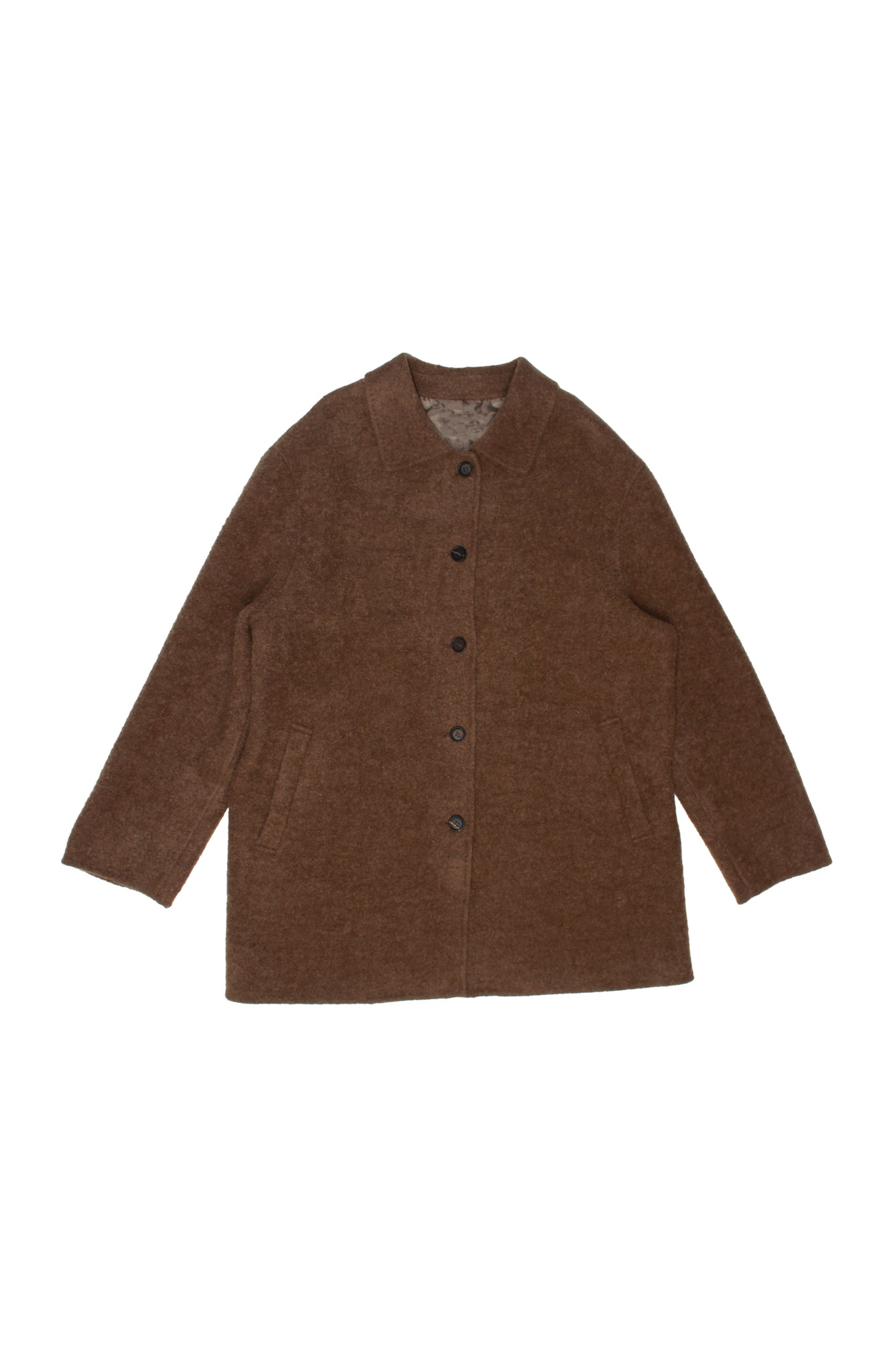 Ourin Alpaca Half Coat