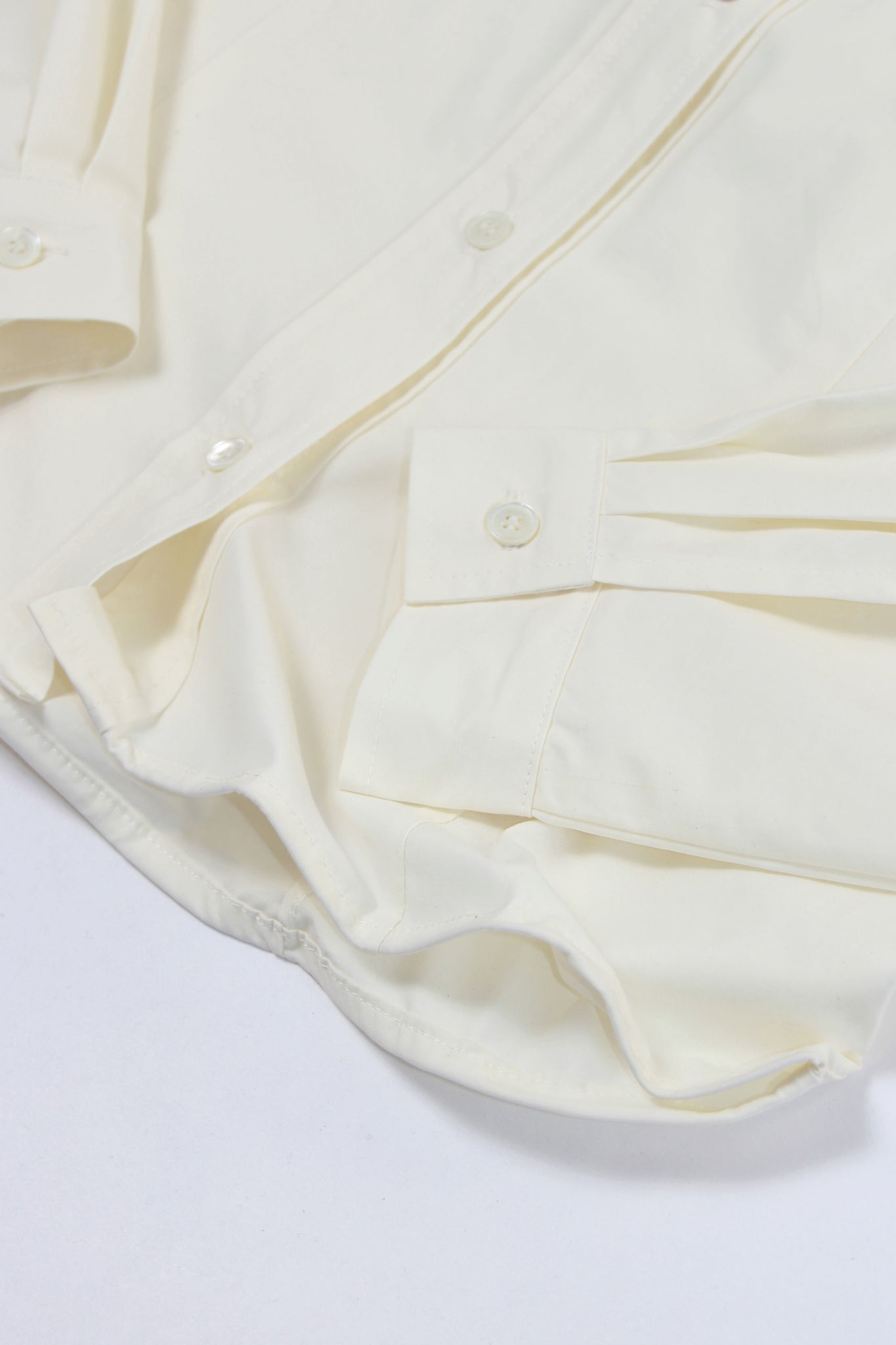 MWE Pin Hem Cotton Shirt