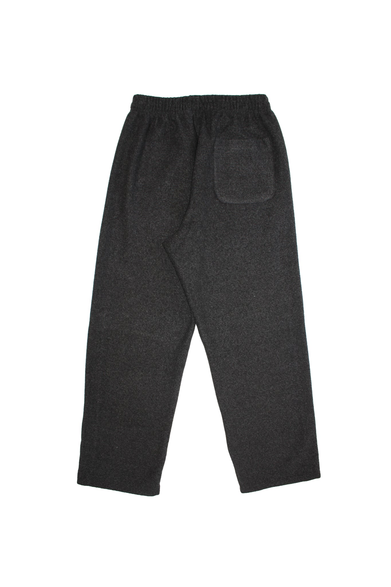 Wool Straight leg pants in Charcoal