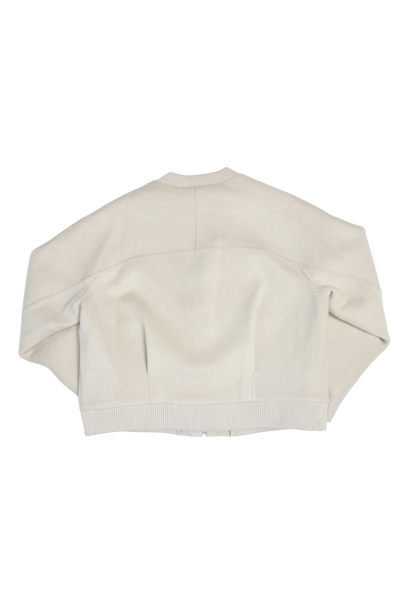 Siho Bomber Handmade Coat in Ivory