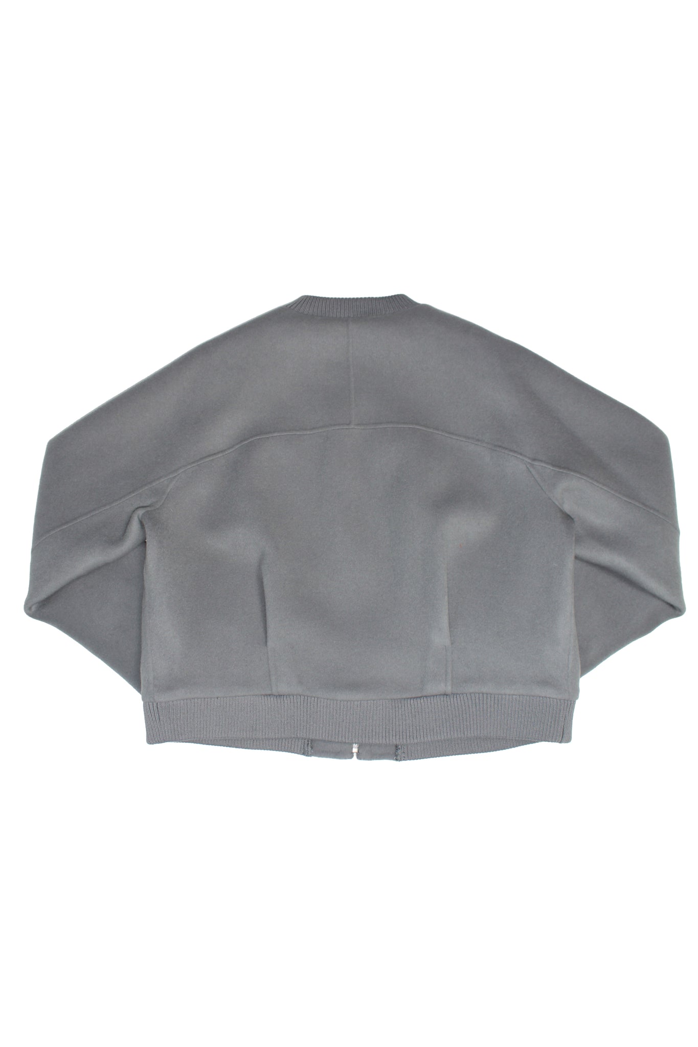 Siho Bomber Handmade Coat in Blue Grey
