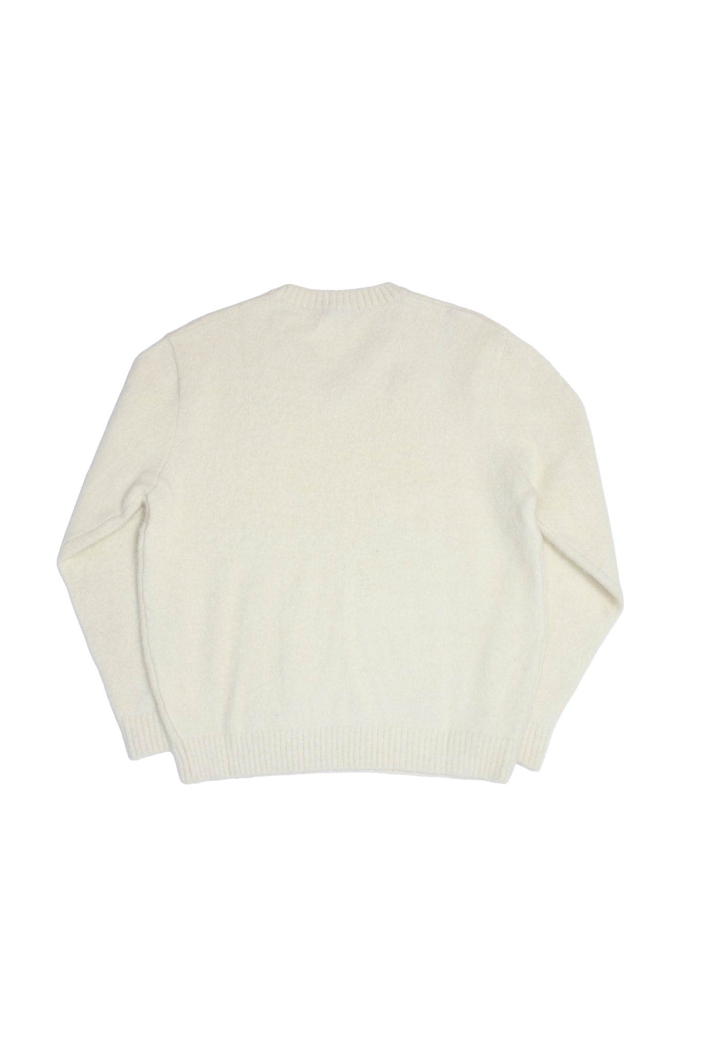 Vion Alpaca V-Neck Sweater in Cream