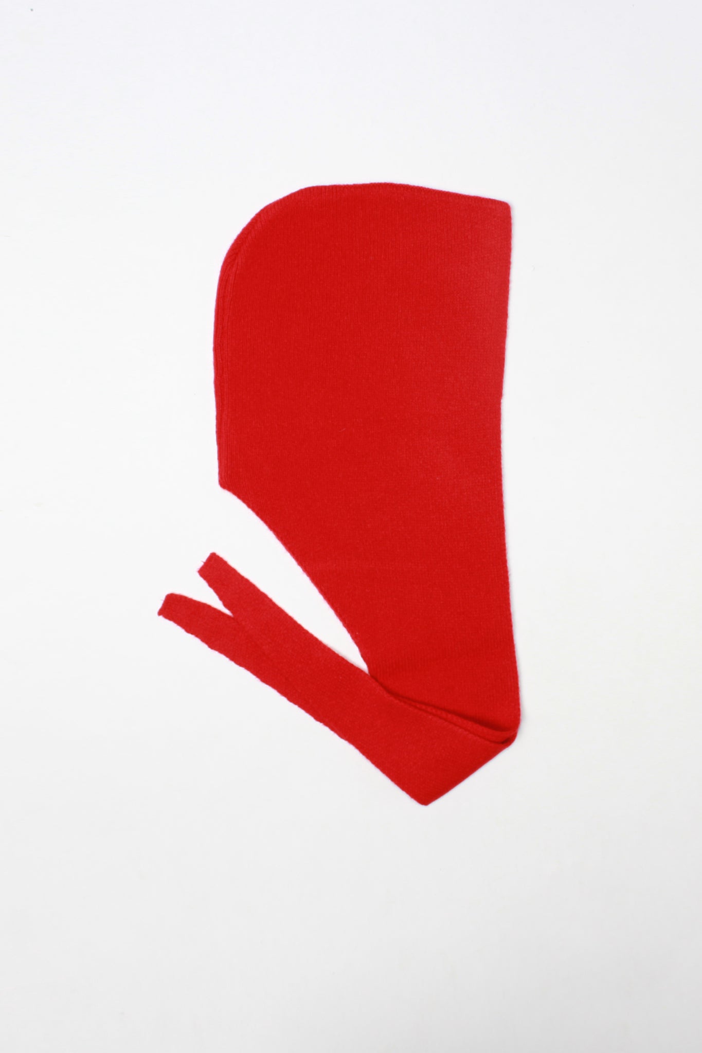 Andy Merino Wool Head Scarf in Red
