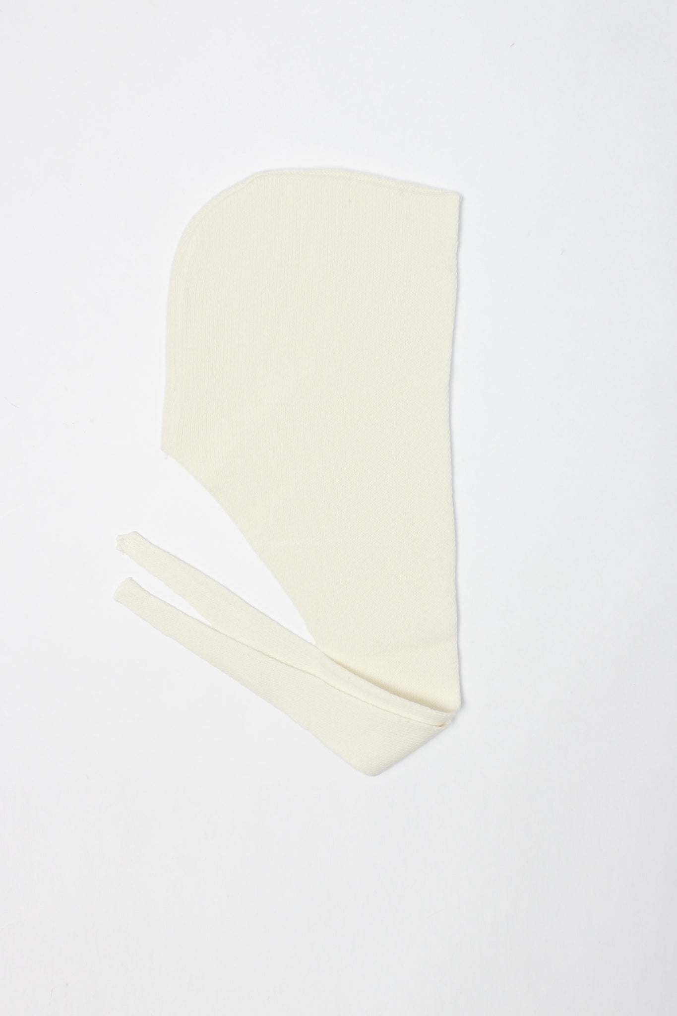 Andy Merino Wool Head Scarf in Ivory