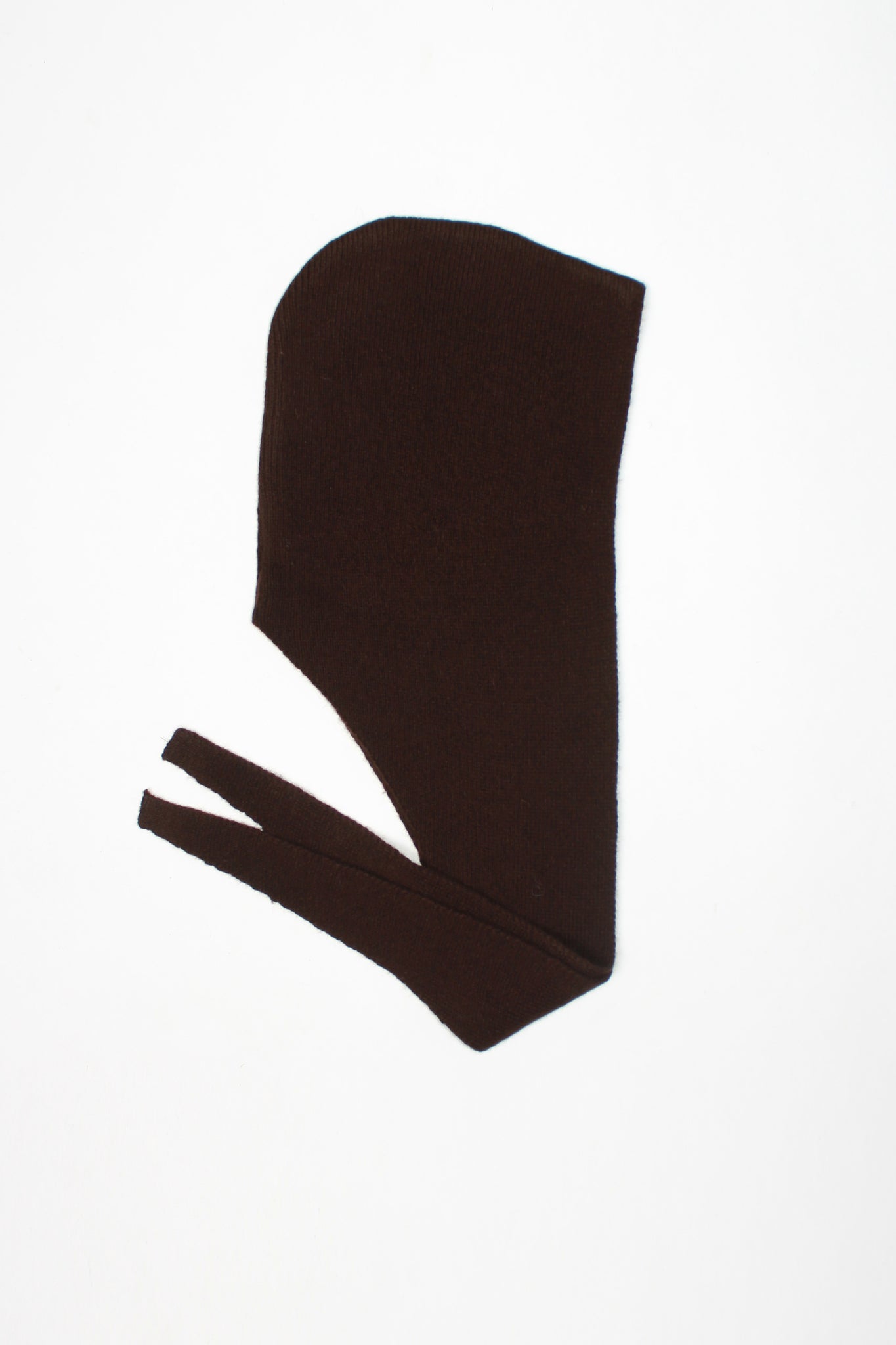 Andy Merino Wool Head Scarf in Brown