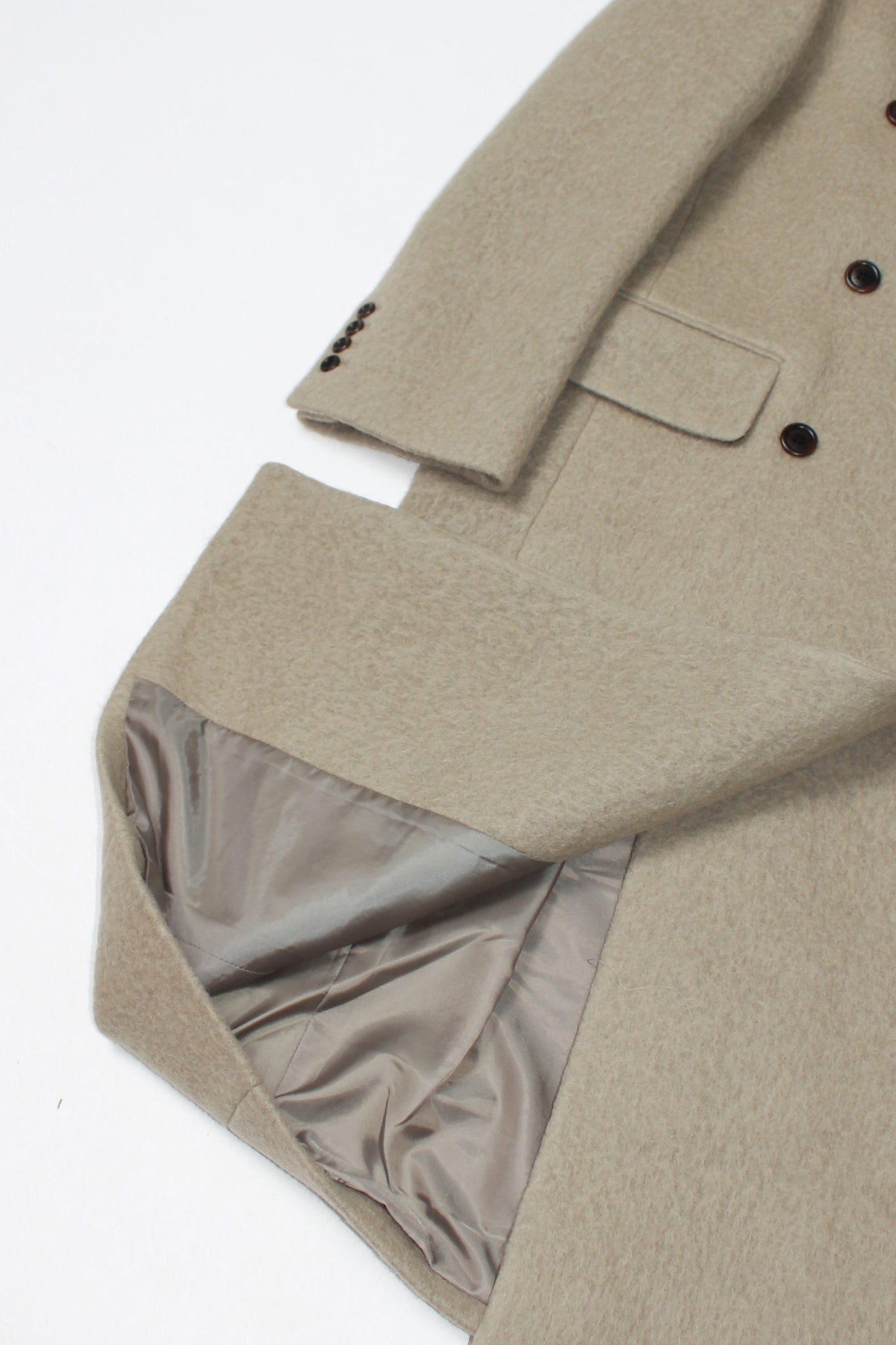 William Double Breasted Oversize Coat