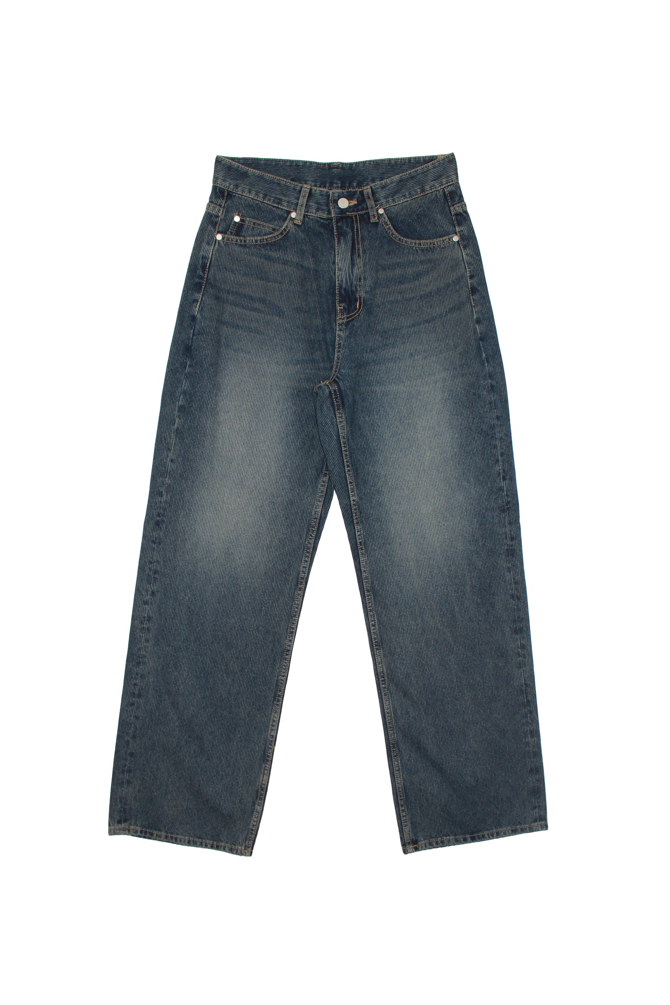 Leive Stripe Embo Denim