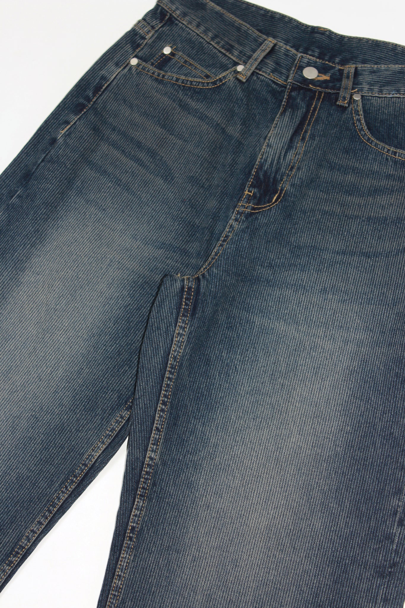 Leive Stripe Embo Denim