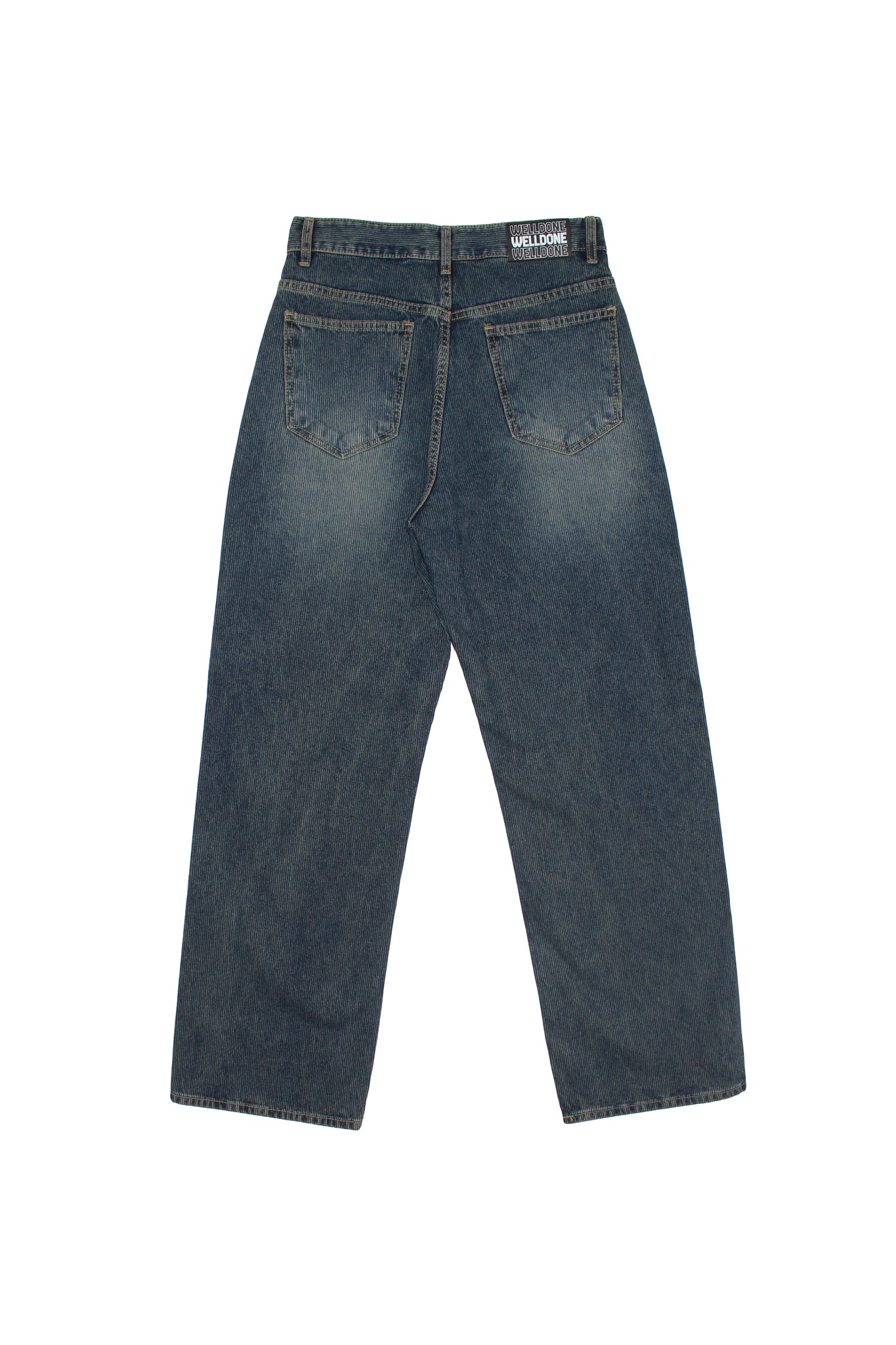 Leive Stripe Embo Denim