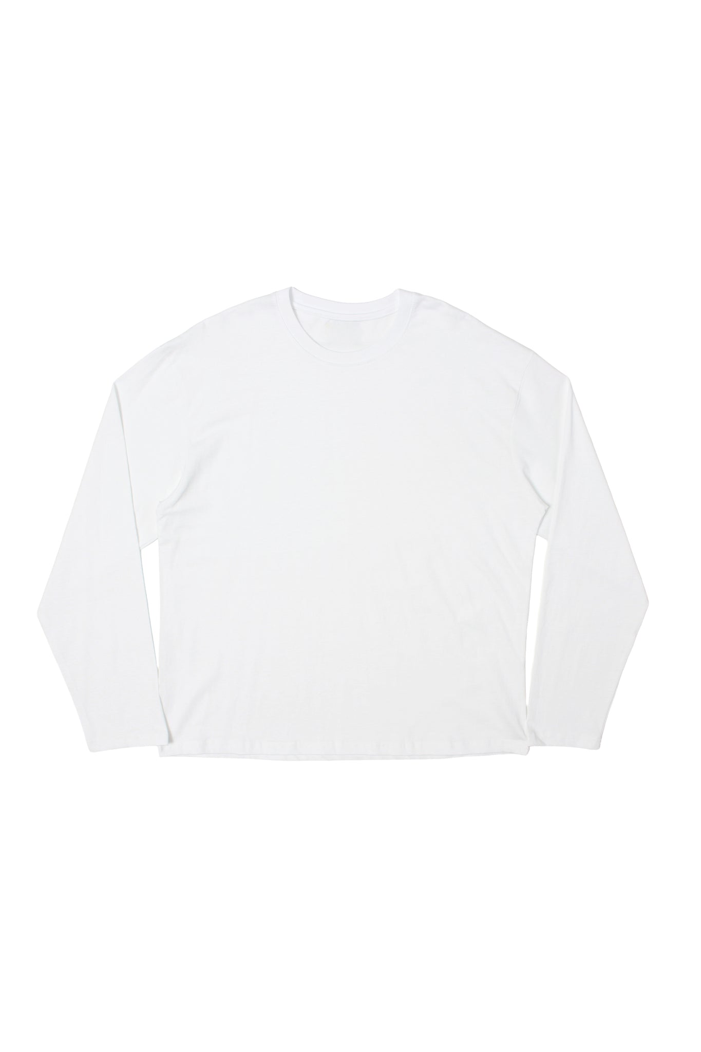 Long Sleeve T- Shirt in White