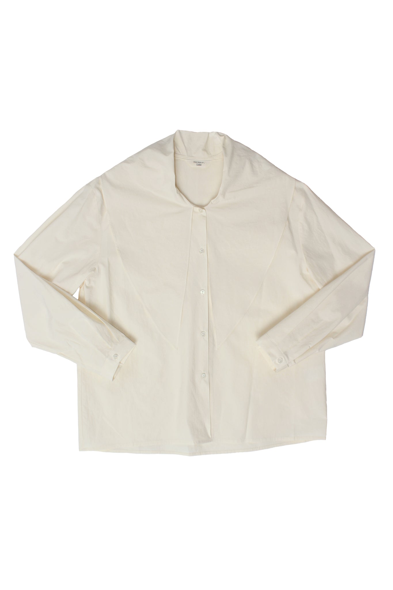 LS Sailor Collar Shirts in Ivory