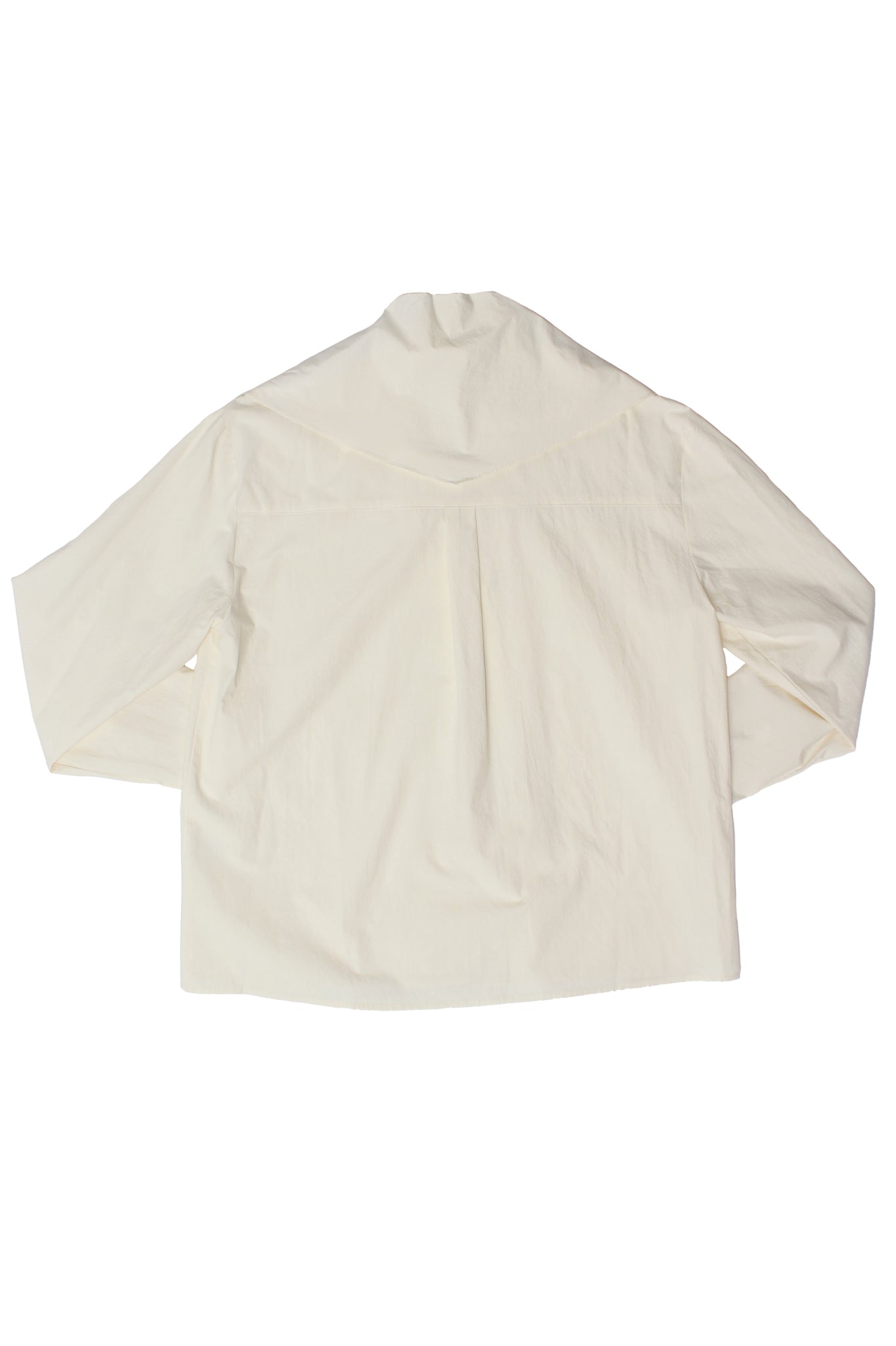 LS Sailor Collar Shirts in Ivory