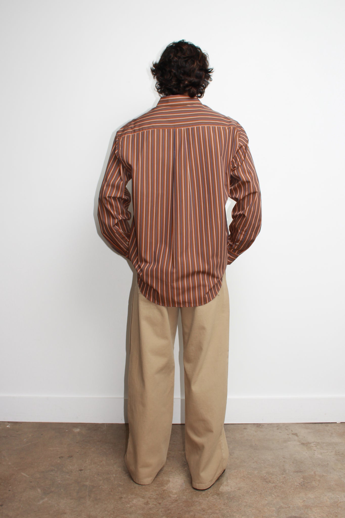 Potten stripe shirts in Brown