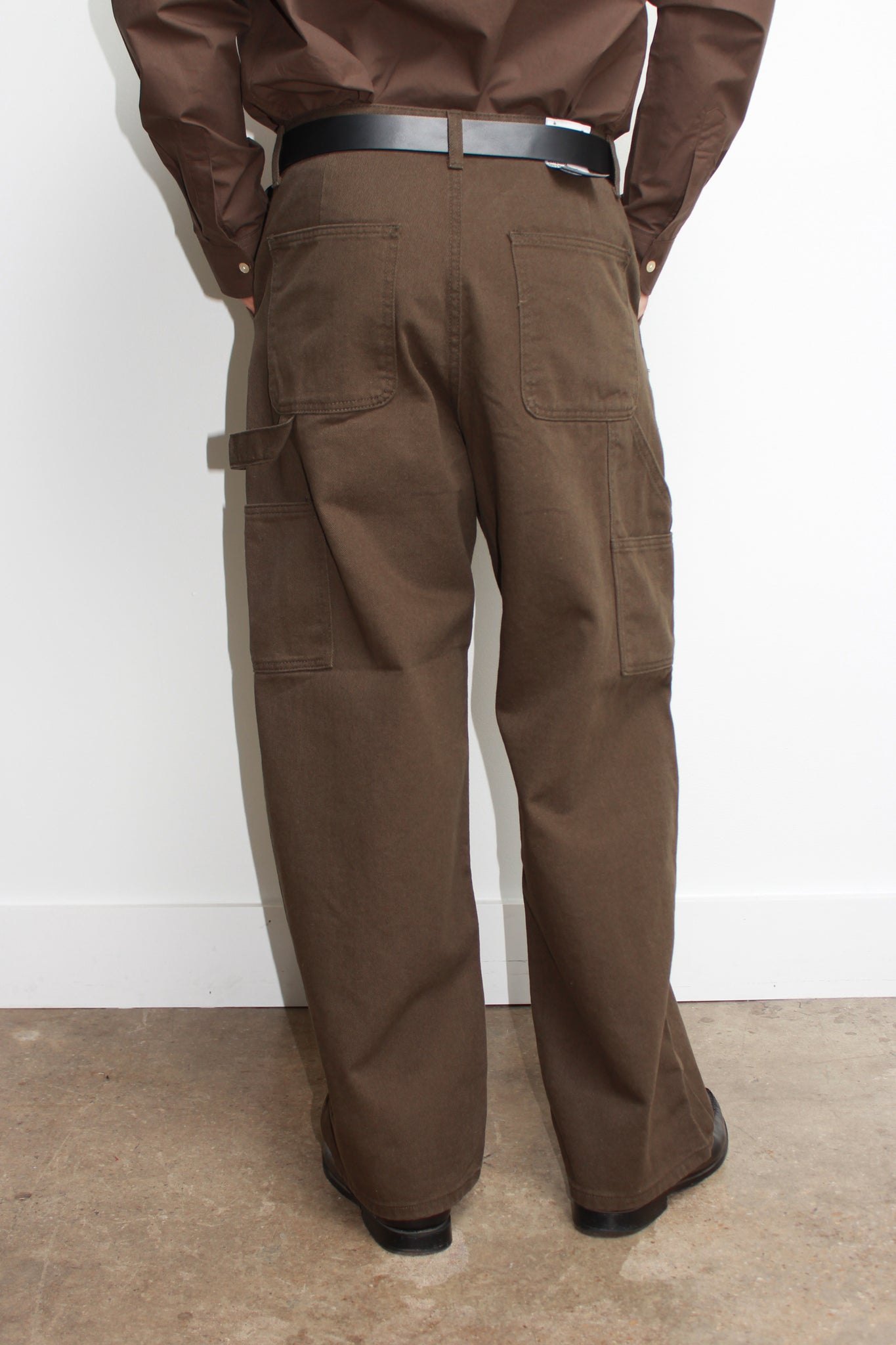 Howell Carpenter Pants in Olive Brown