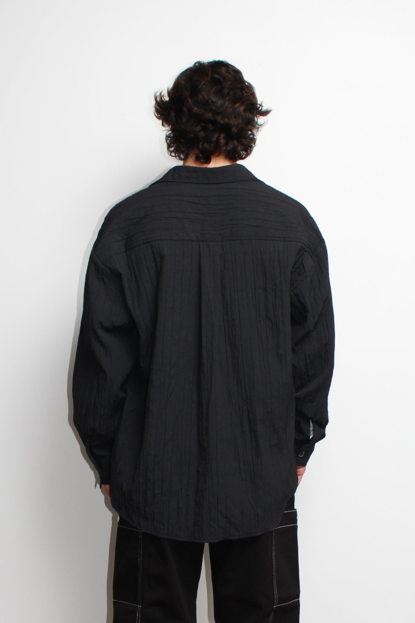 Oversized Wrinkle Shirtket