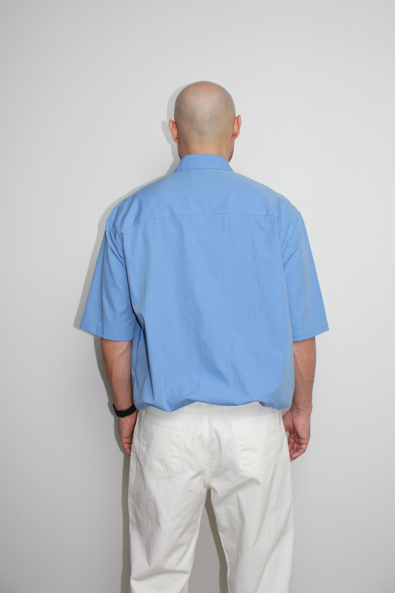 Two Pocket String Shirts in Blue