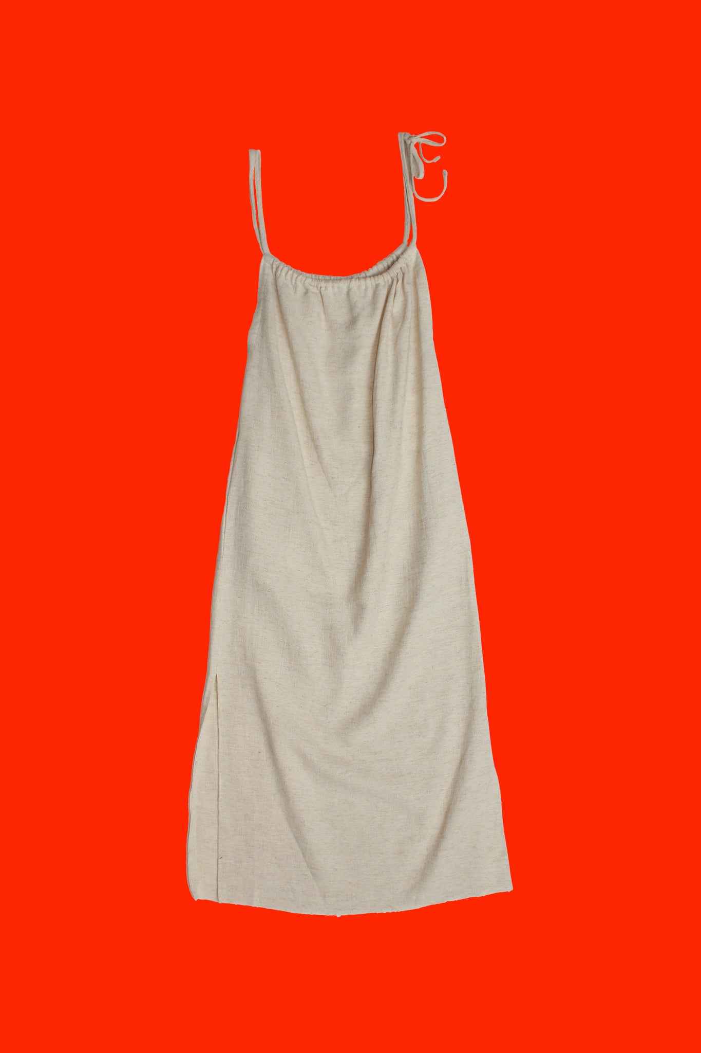 Mariner Linen Dress in Natural