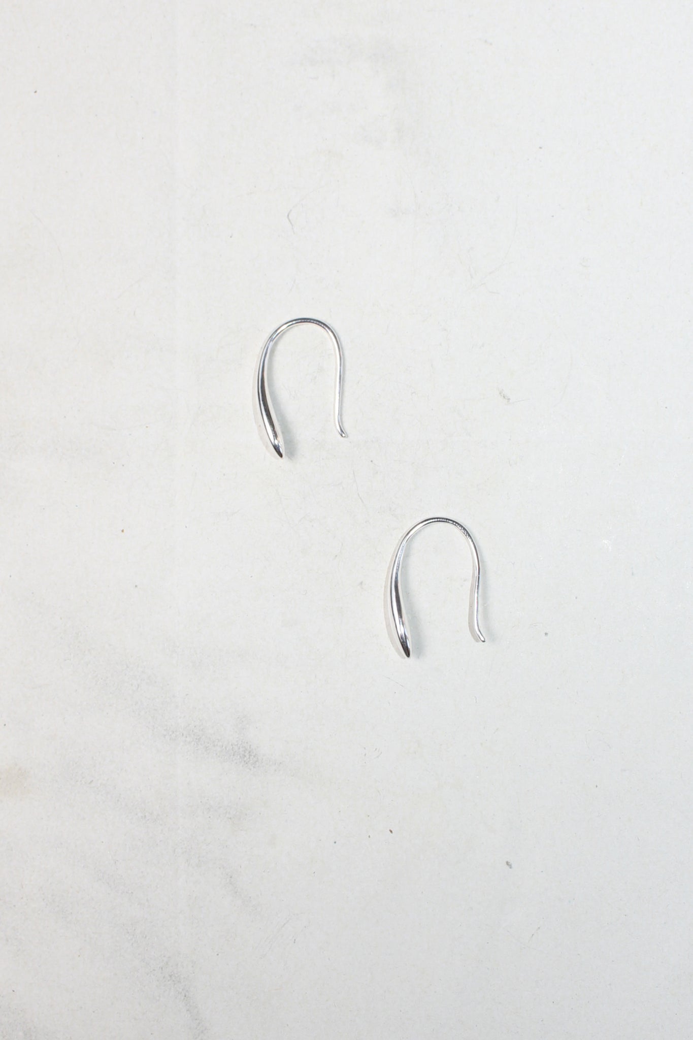 Oval Hook Earring