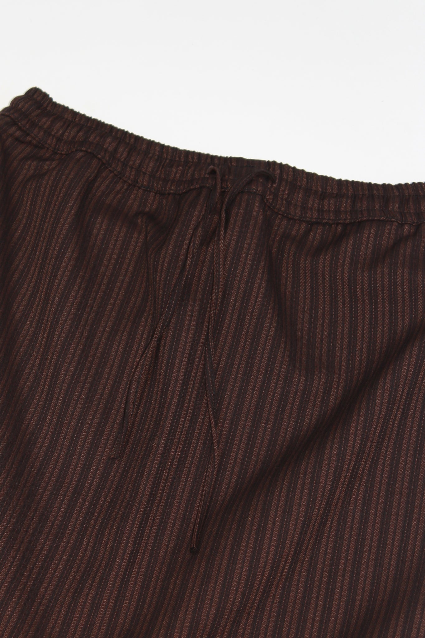 Mood Stripe Skirt in Brown