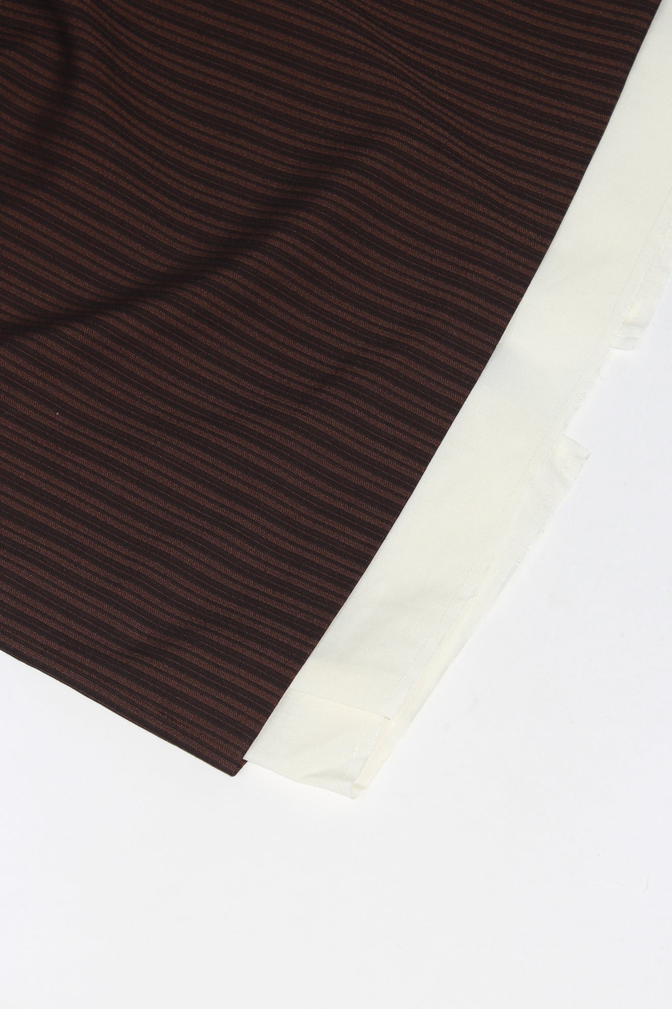 Mood Stripe Skirt in Brown