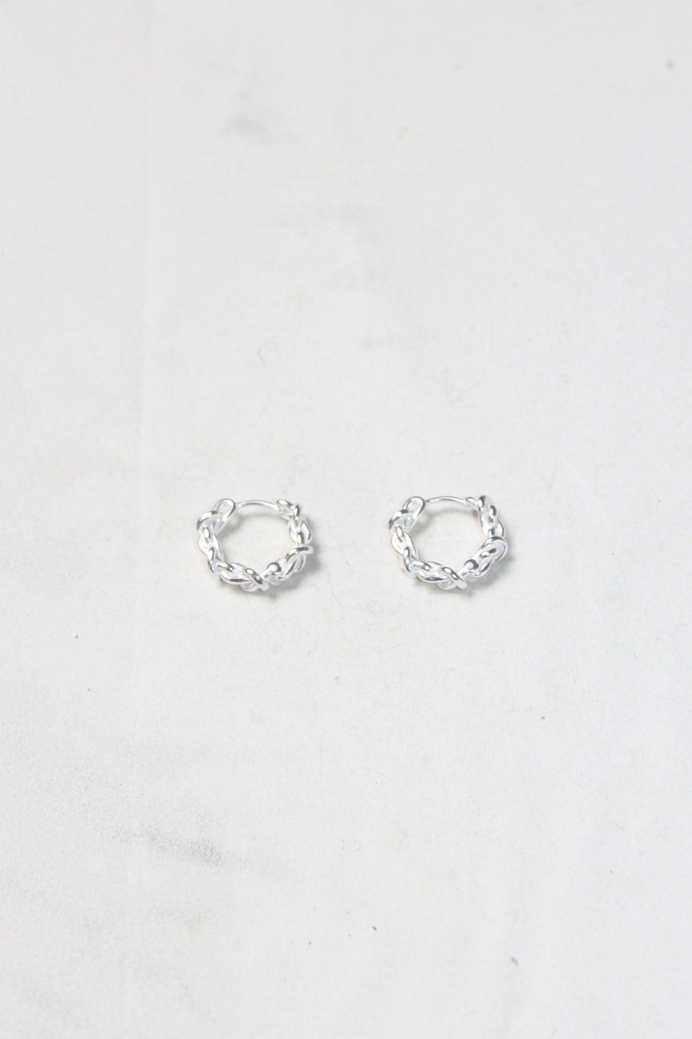 Twist Hoop Earring