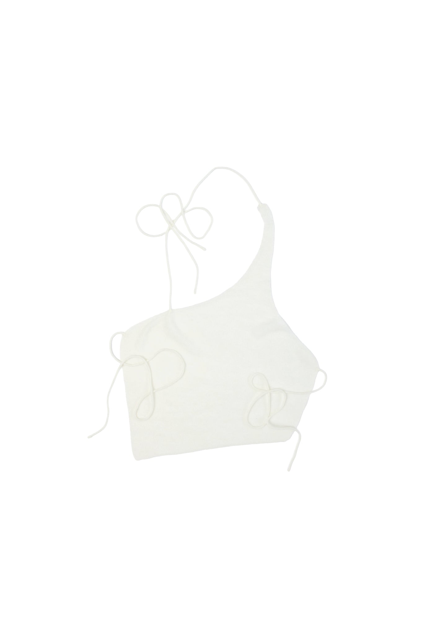 Kei Knie Vest Set in Ivory