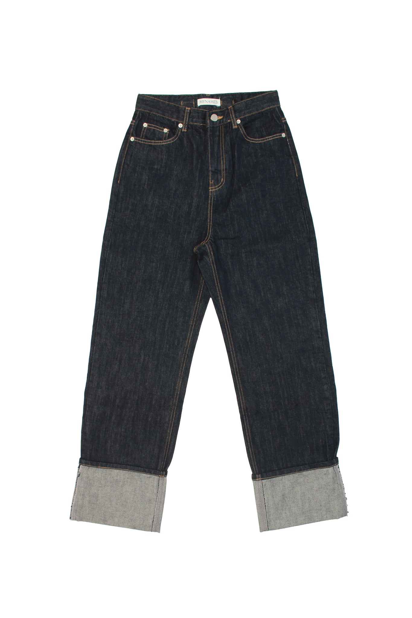 Radi Cuffed Raw Denim