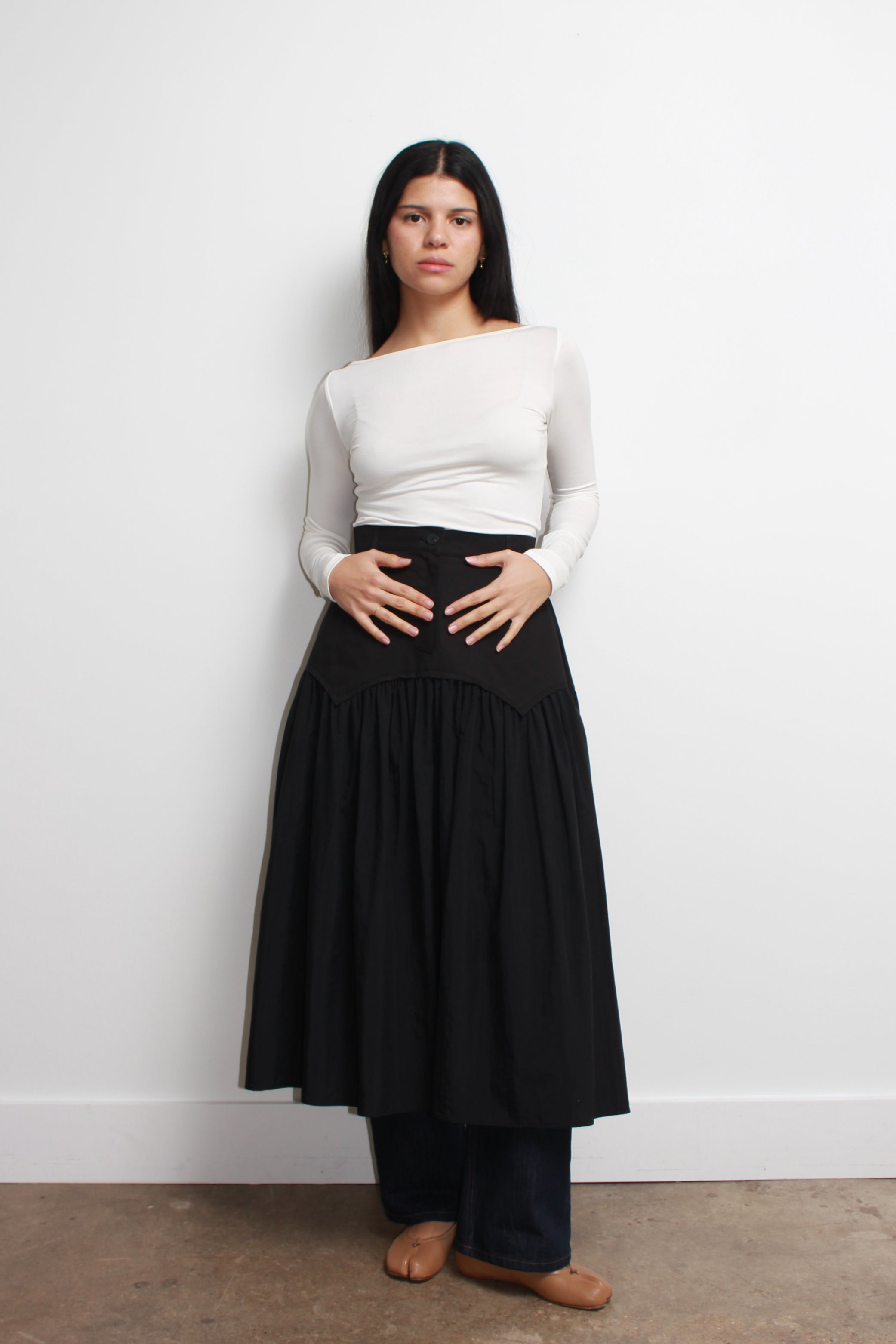 新品 UJOH×LOKITHO Embroidery  Flare Skirt Embroidered Fit & Flare Skirt | Talbots