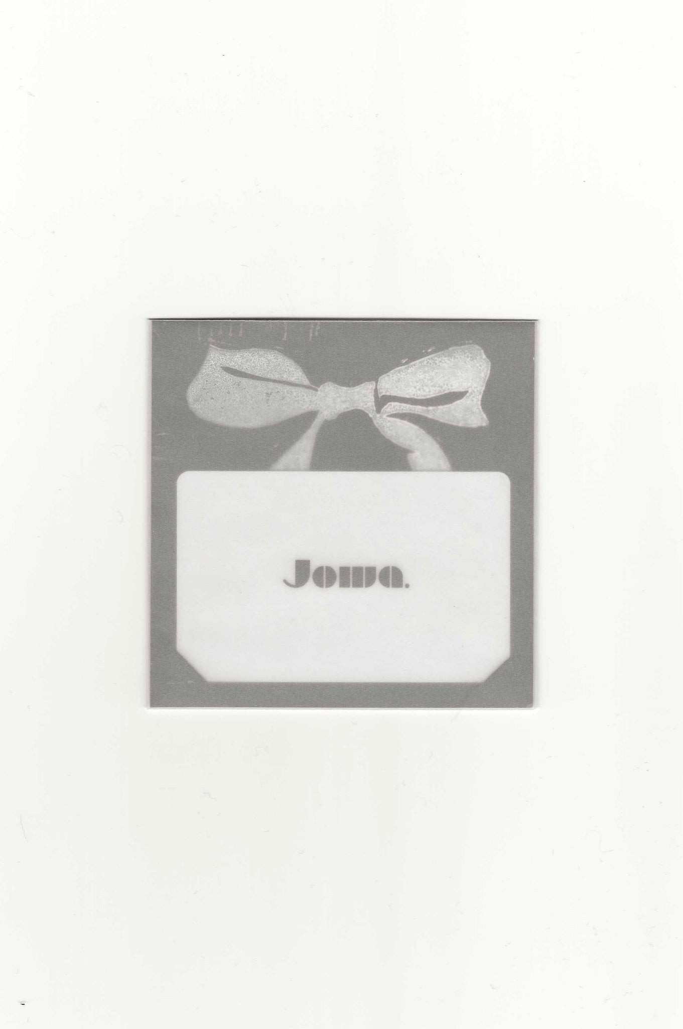 JOWA gift card