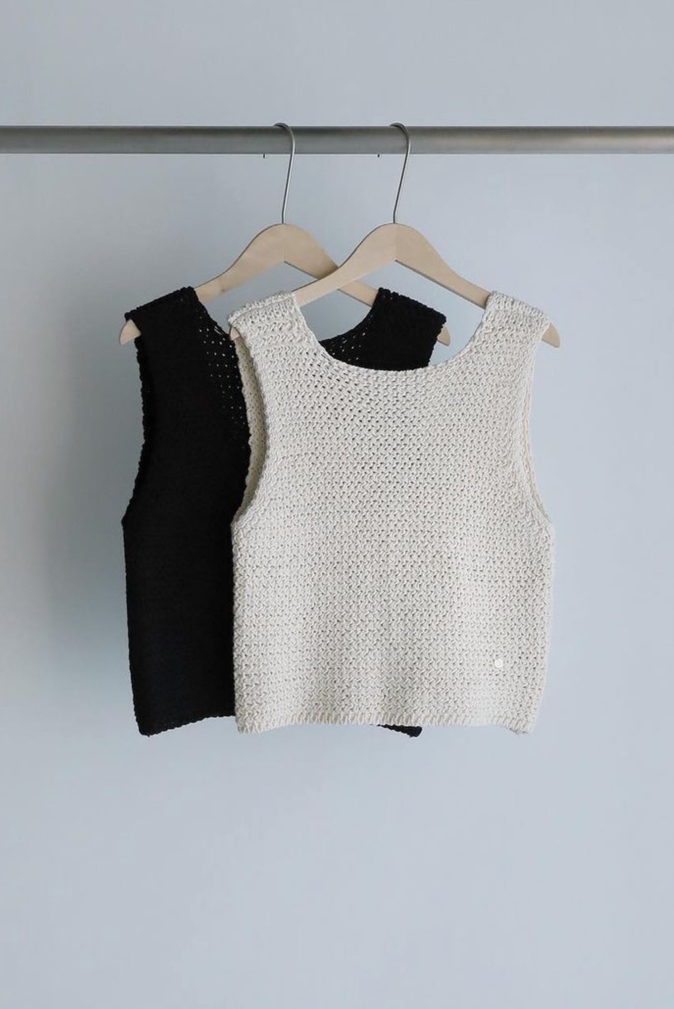 Two way Knit Vest (2 Colors)