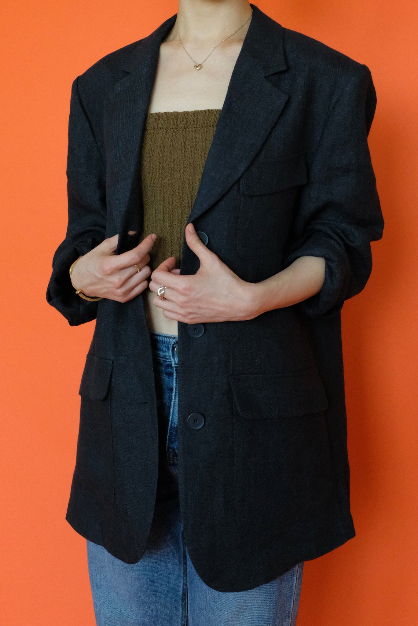 Berlin Knit Set in Olive