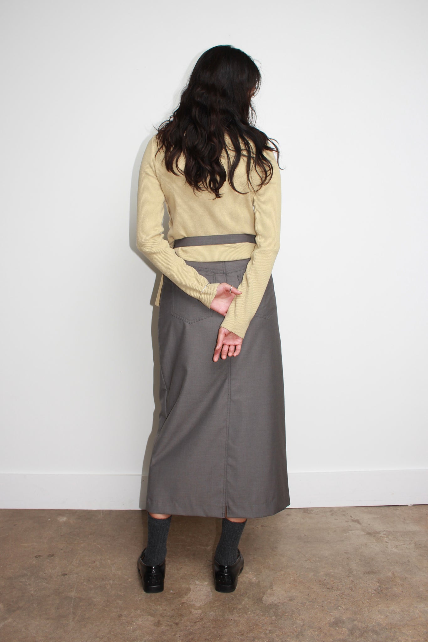 Mason Wrap Pencil Skirt