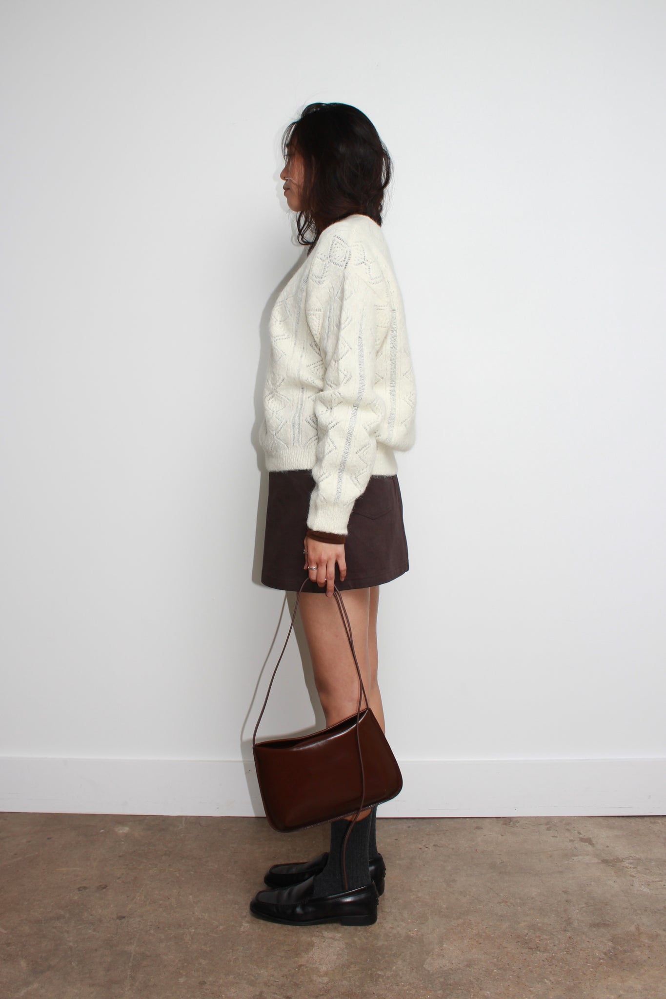 Dearni Shoulder/ Cross Bag in Brown