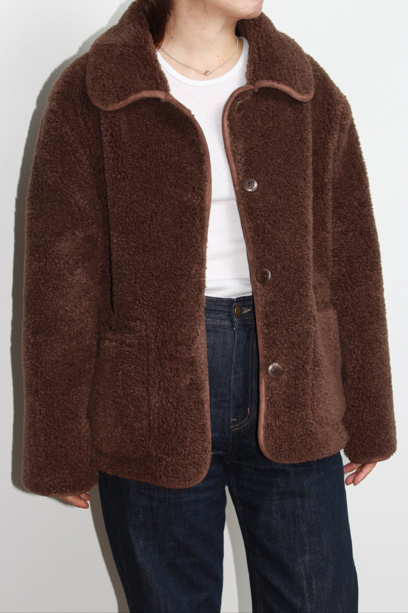 Shearling Teddy Bear Jacket